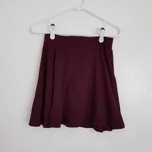 Victoria's Secret PINK burgundy skirt